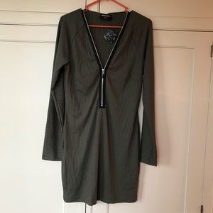 Olive Nasty Gal Brand New Dress
